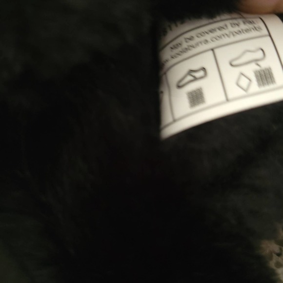 Koolaburra by UGG Fuzz'd Out Womens Slingback Sandals Black NWOT✨️sz 8 - Picture 9 of 13